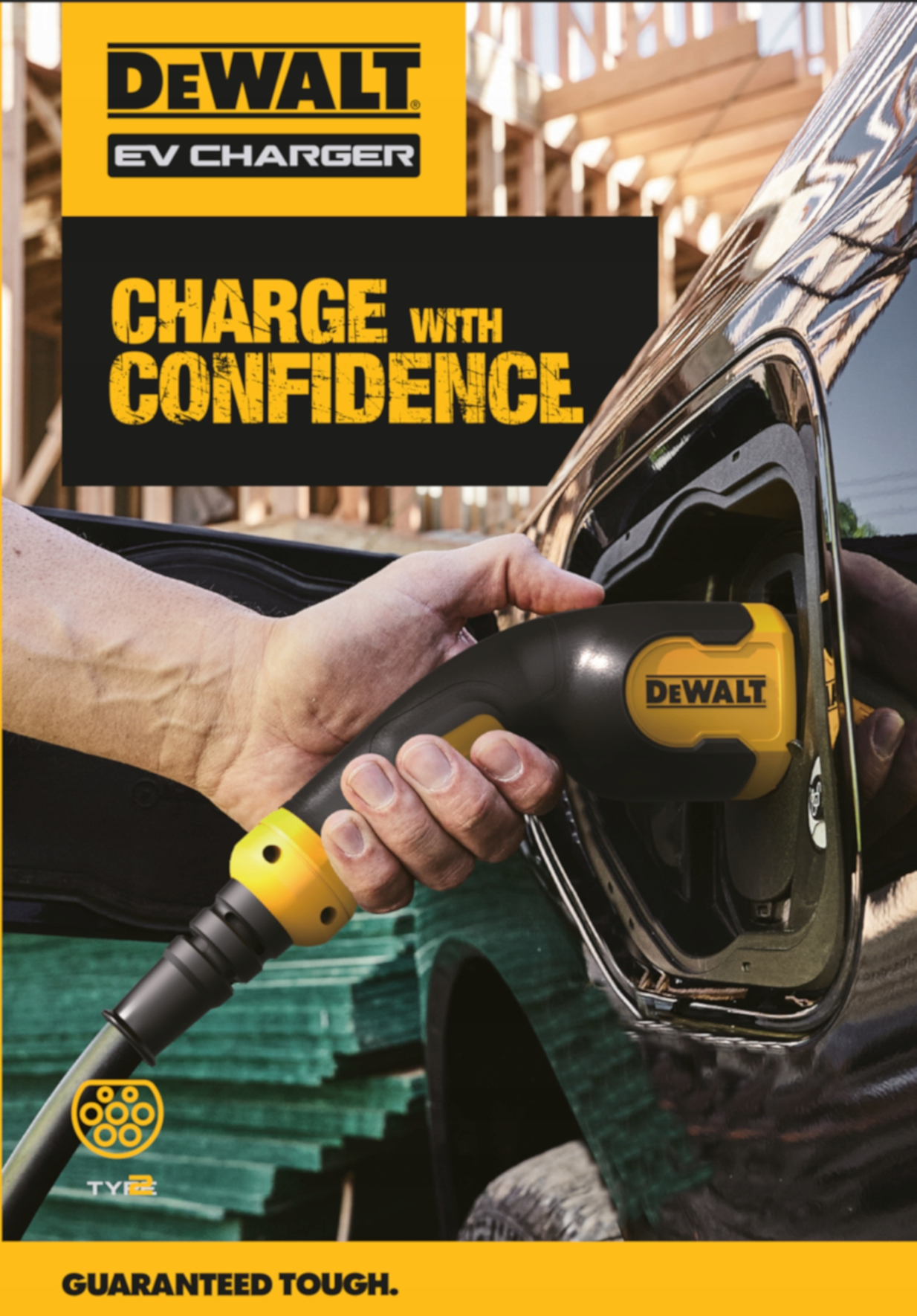 Stacja ładowania aut elektrycznych Wallbox DeWalt typ 2 5M 22 kW 32A - obrazek 3